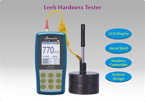 leeb hardness tester accuracy|leeb converted to butt section.